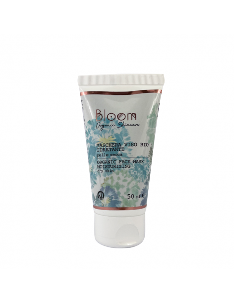 Bloom - Bio Maschera Viso Pelle Secca - Naturetica