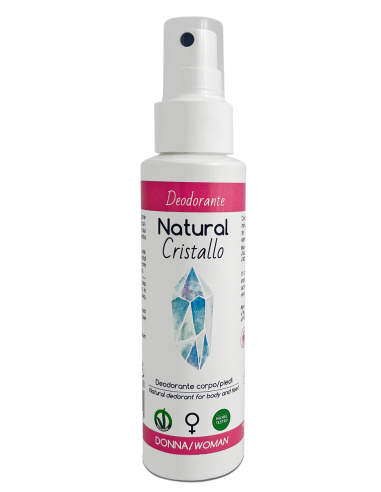 Deodorante NATURAL Cristallo - Donna - Naturetica