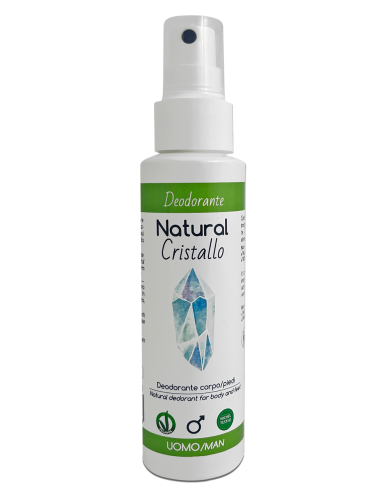 Deodorante NATURAL Cristallo - Uomo - Naturetica