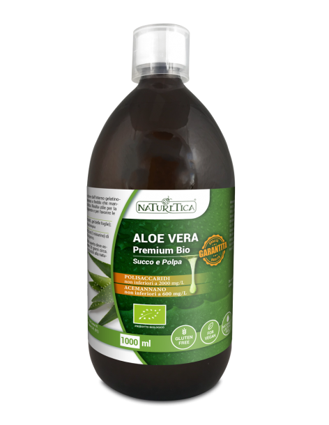 Aloe Vera Premium bio - Succo e Polpa - Naturetica