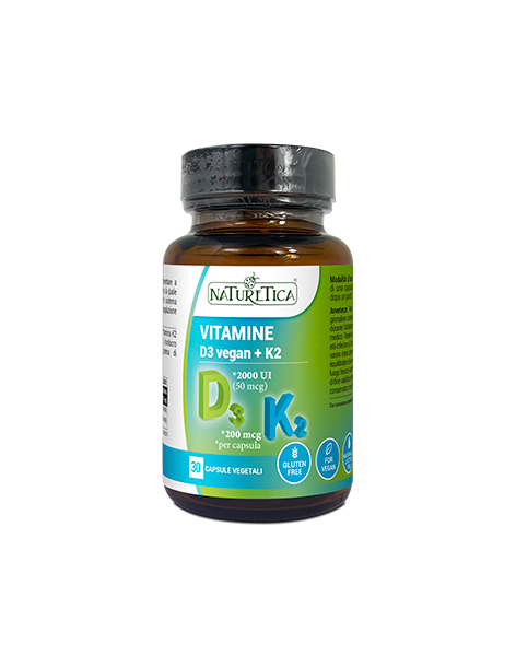 Vitamina D3 + K2 - Naturetica