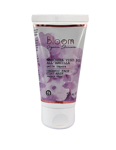 Bloom - Bio Maschera Viso Pelle Impura - Naturetica