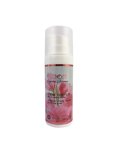 Bloom - Bio Crema Viso Pelle Sensibile - Naturetica